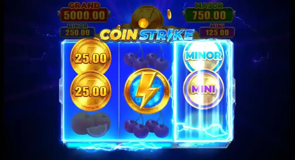 coin strike playfield